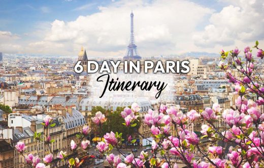 Paris Itinerary 6 Days