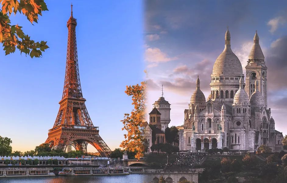 collage-photo-of-Eiffel-Tower-Sacre-Coeur-de-Montmartre