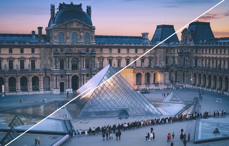 Best time to go to the Louvre Museum