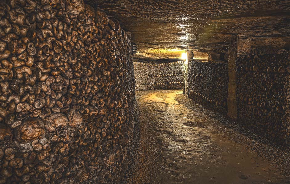 What's it like to explore and Navigate the Paris Catacombs?