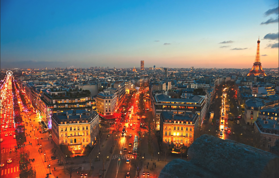Eiffel Tower and Champs-elysées is the Evening Tours in Paris
